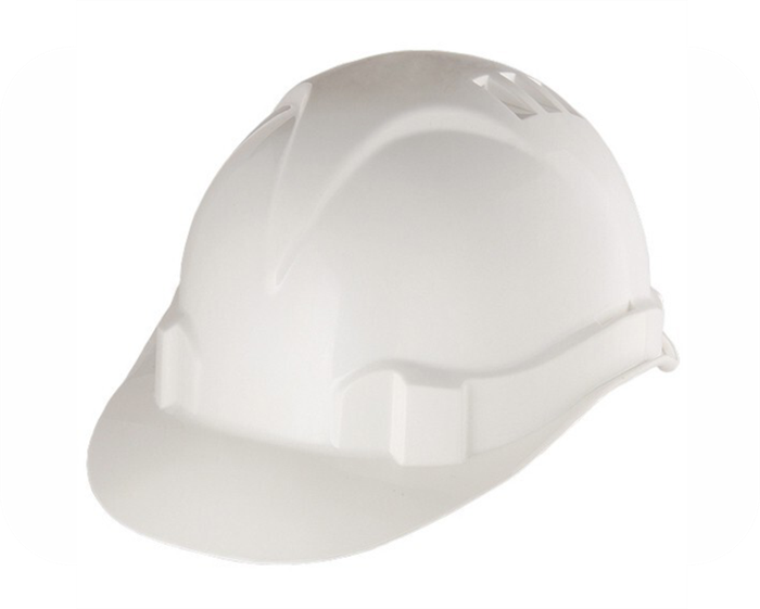 Защитная каска С НАНЕСЕНИЕМ ЛОГОТИПА Европа К01, белая (Сибртех, Россия) 10030