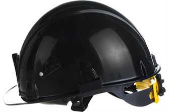 {{photo.Alt || photo.Description || 'Защитная каска С НАНЕСЕНИЕМ ЛОГОТИПА РОСОМЗ СОМЗ-55 FavoriТ Trek RAPID, черная, 75620 (с храповиком)'}}