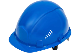 {{photo.Alt || photo.Description || 'Защитная каска БЕЗ НАНЕСЕНИЯ ЛОГОТИПА Gigant Fit синяя, храповая регулировка GHF-23'}}