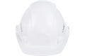 Защитная каска БЕЗ НАНЕСЕНИЯ ЛОГОТИПА Gigant Lid, храповая регулировка, белая, GHL-22 10041