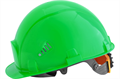 Защитная каска С НАНЕСЕНИЕМ ЛОГОТИПА РОСОМЗ СОМЗ-55 FavoriT Trek RAPID, зелёная 75619 (с храповиком) 10044