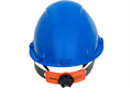 Защитная каска БЕЗ НАНЕСЕНИЯ ЛОГОТИПА Gigant Fit синяя, храповая регулировка GHF-23 10047
