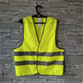 Жилет сигнальный светоотражающий БЕЗ НАНЕСЕНИЯ ЛОГОТИПА, 2СОП, плотность 100 гр./кв.м., цвет - лимонный/салатовый (Россия) 10013