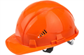 Защитная каска  С НАНЕСЕНИЕМ ЛОГОТИПА Gigant Lid, храповая регулировка, оранжевая GHL-21 10062