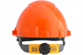 Защитная каска БЕЗ НАНЕСЕНИЯ ЛОГОТИПА РОСОМЗ СОМЗ-55 FavoriT Trek RAPID, оранжевая 75614 (с храповиком) 10023