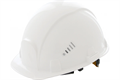 Защитная каска БЕЗ НАНЕСЕНИЯ ЛОГОТИПА РОСОМЗ СОМЗ-55 FavoriT Trek RAPID, белая 75617 (с храповиком) 10025
